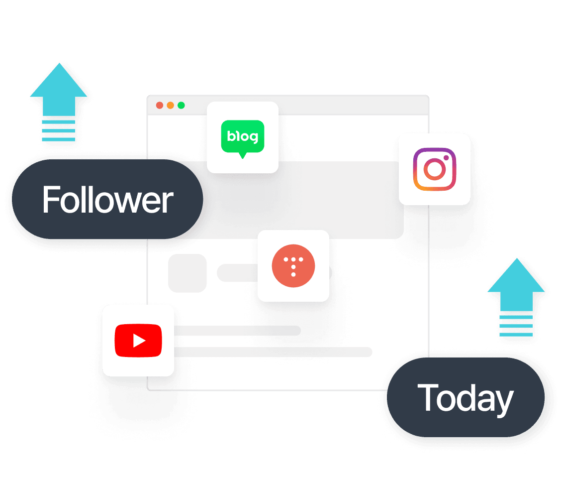 크리에이터 성장 이미지